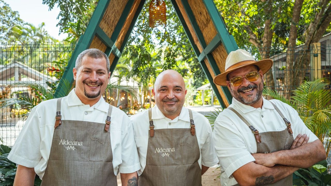 Los destacados chefs René Marichal, Raúl Correa y Xavier Pacheco, desarrollaron Aldeana.