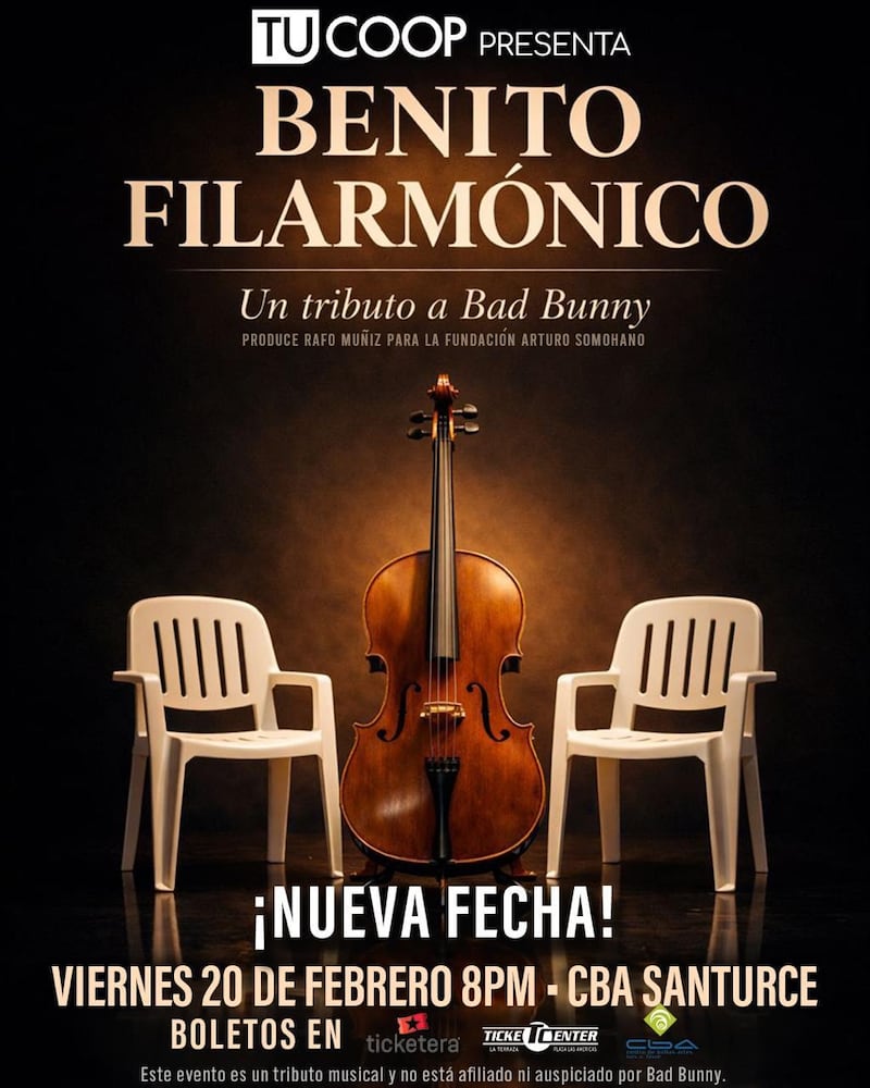 'Benito Filarmónico' cambia de fecha.