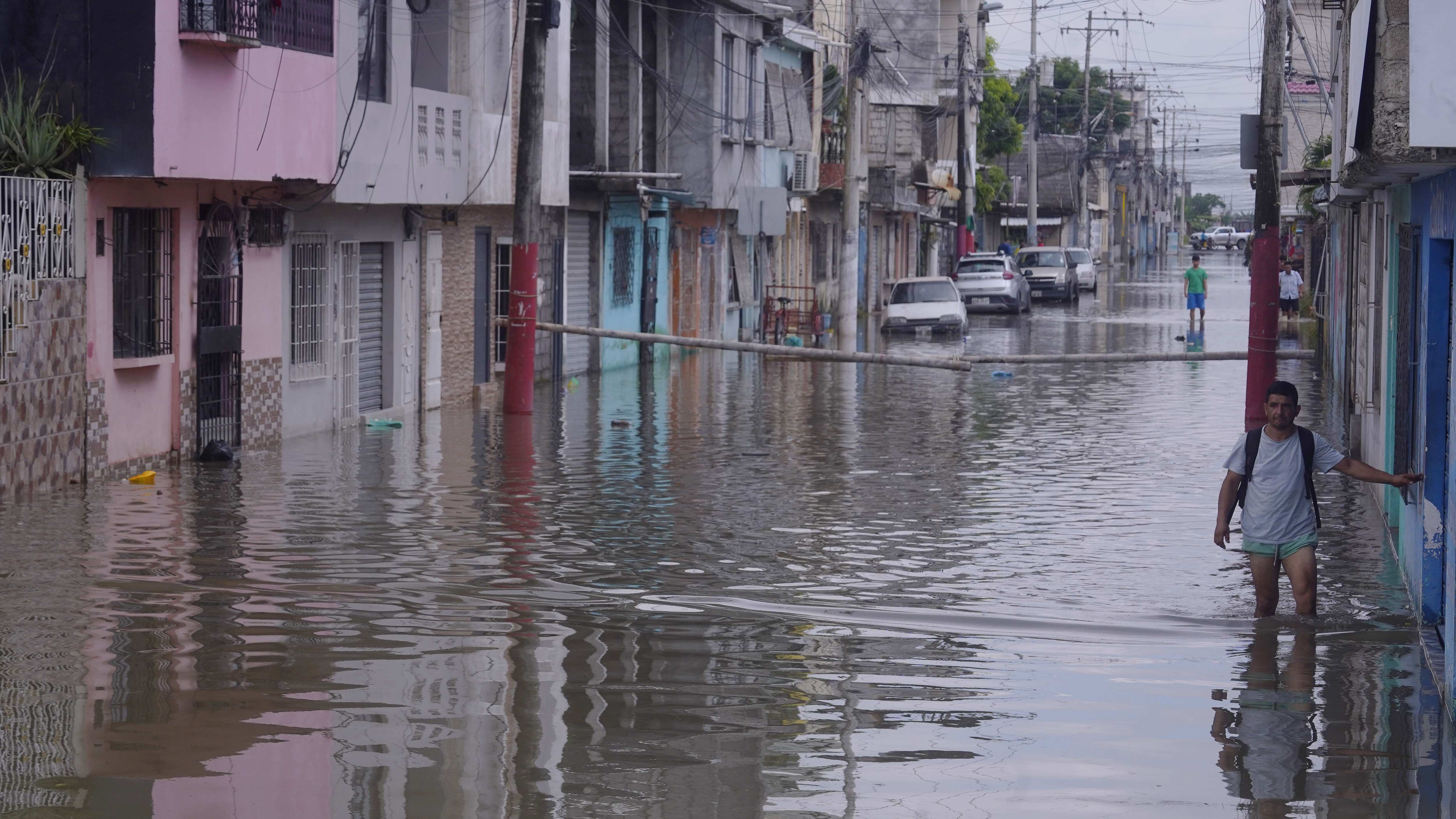 El pronóstico de lluvias en Ecuador se mantiene hasta el 12 de marzo