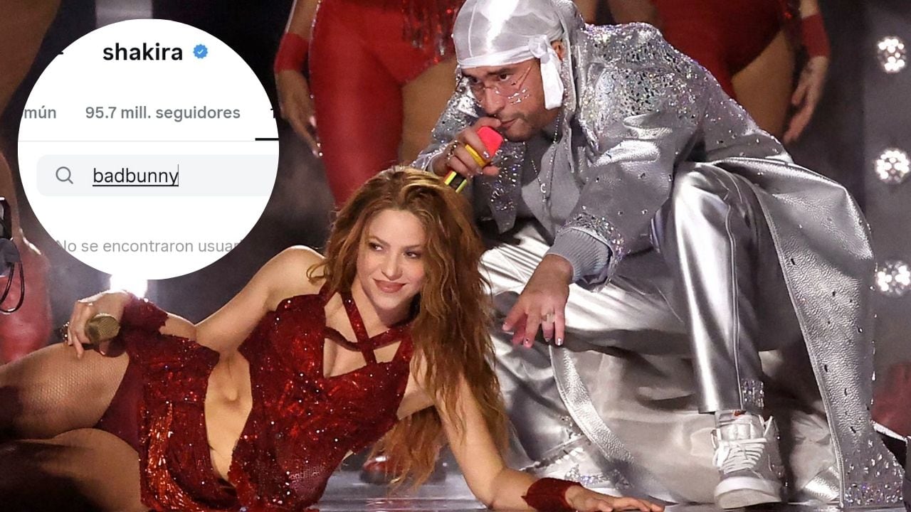 La cantante dejó de seguir a Bad Bunny en Instagram
