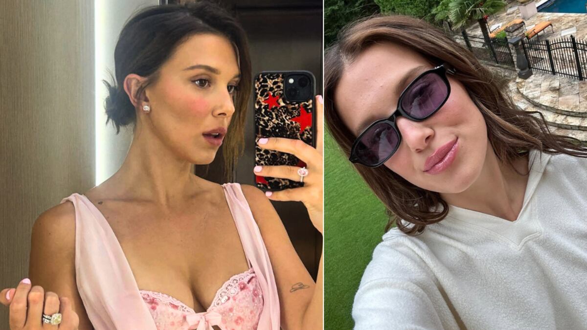 ¿Se inspiró en el look de Millie Bobby Brown?