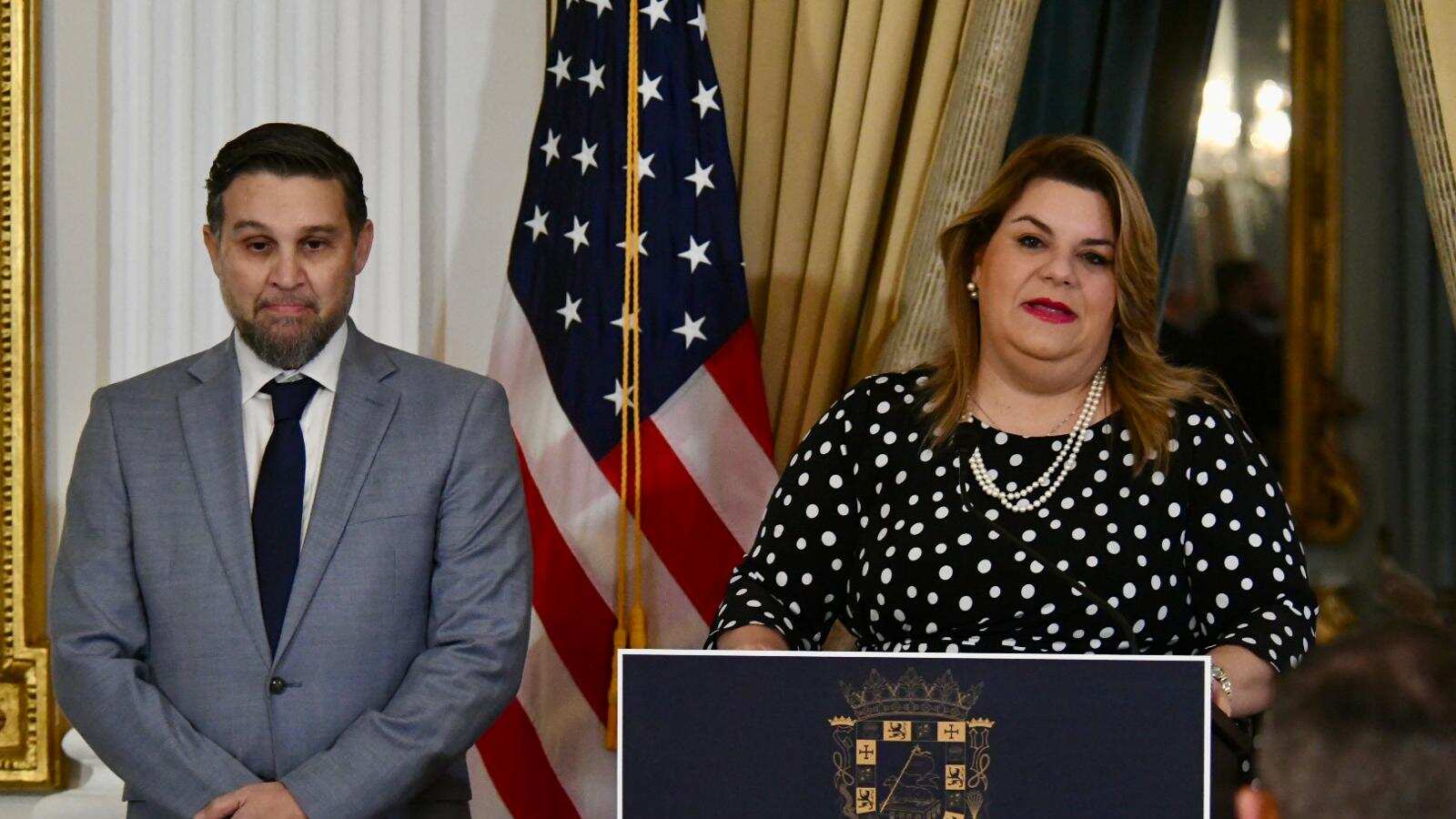 Waldemar Quiles, secretario designado del DRNA y la gobernadora Jenniffer González