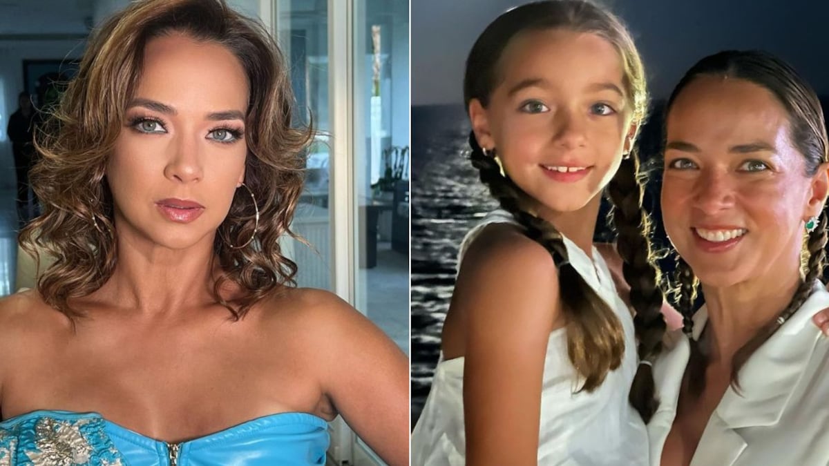 Adamari López celebró la primera comunión de su hija Alaïa con lujosa fiesta.