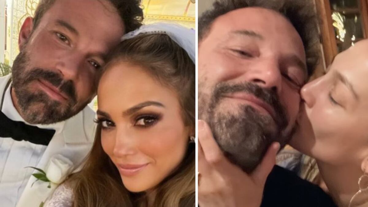 JLo y Ben Affleck viajaron a París para festejar con sus hijos su boda