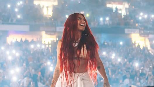 Karol G se presentó en Puerto Rico.