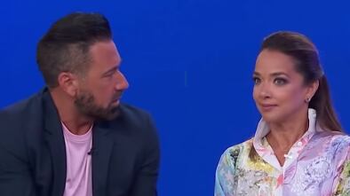 Jorge Bernal y Adamari López en el programa "Hoy día".