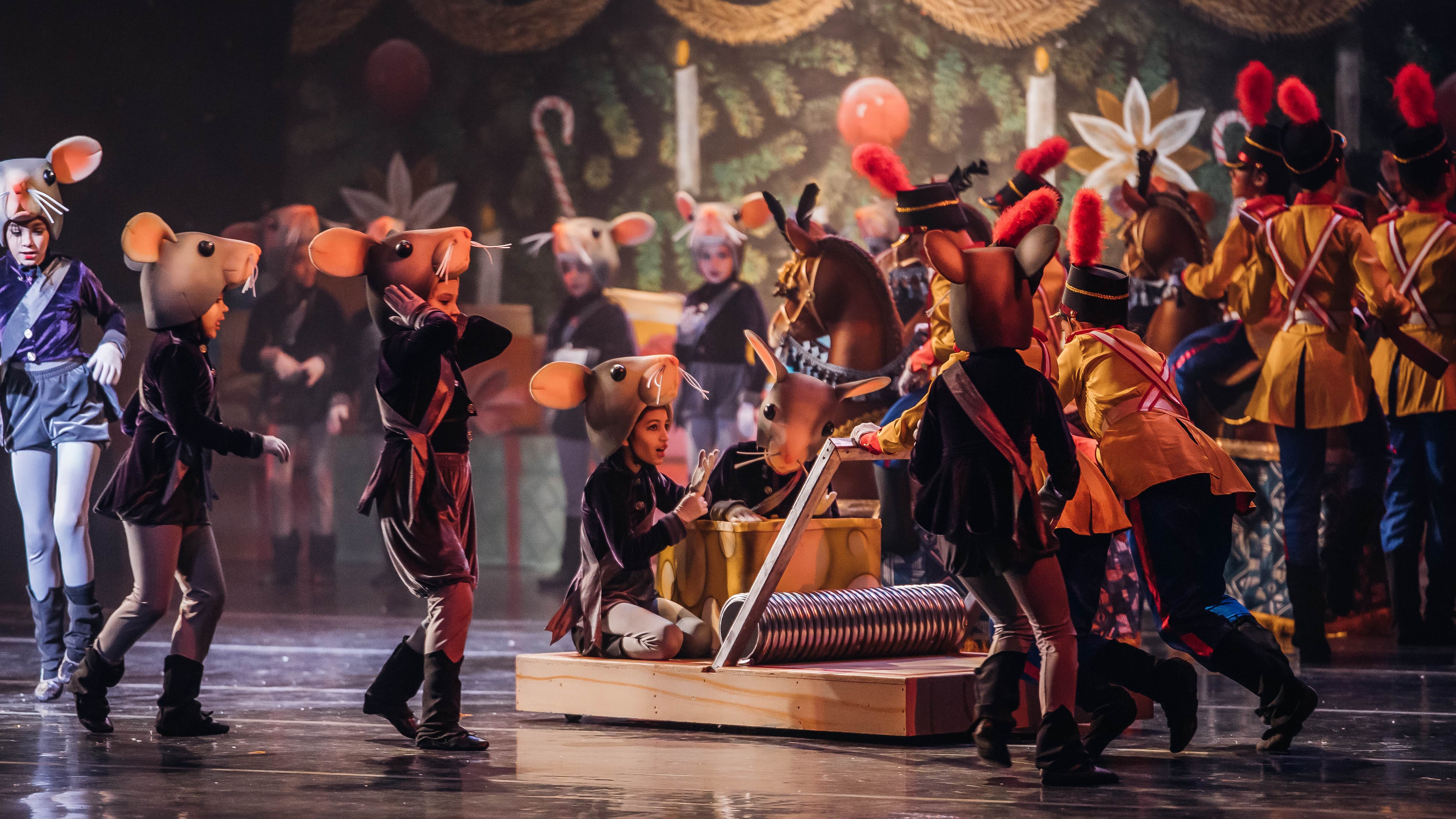 Escena de la pieza “El Cascanueces y el Rey de los Ratones”.