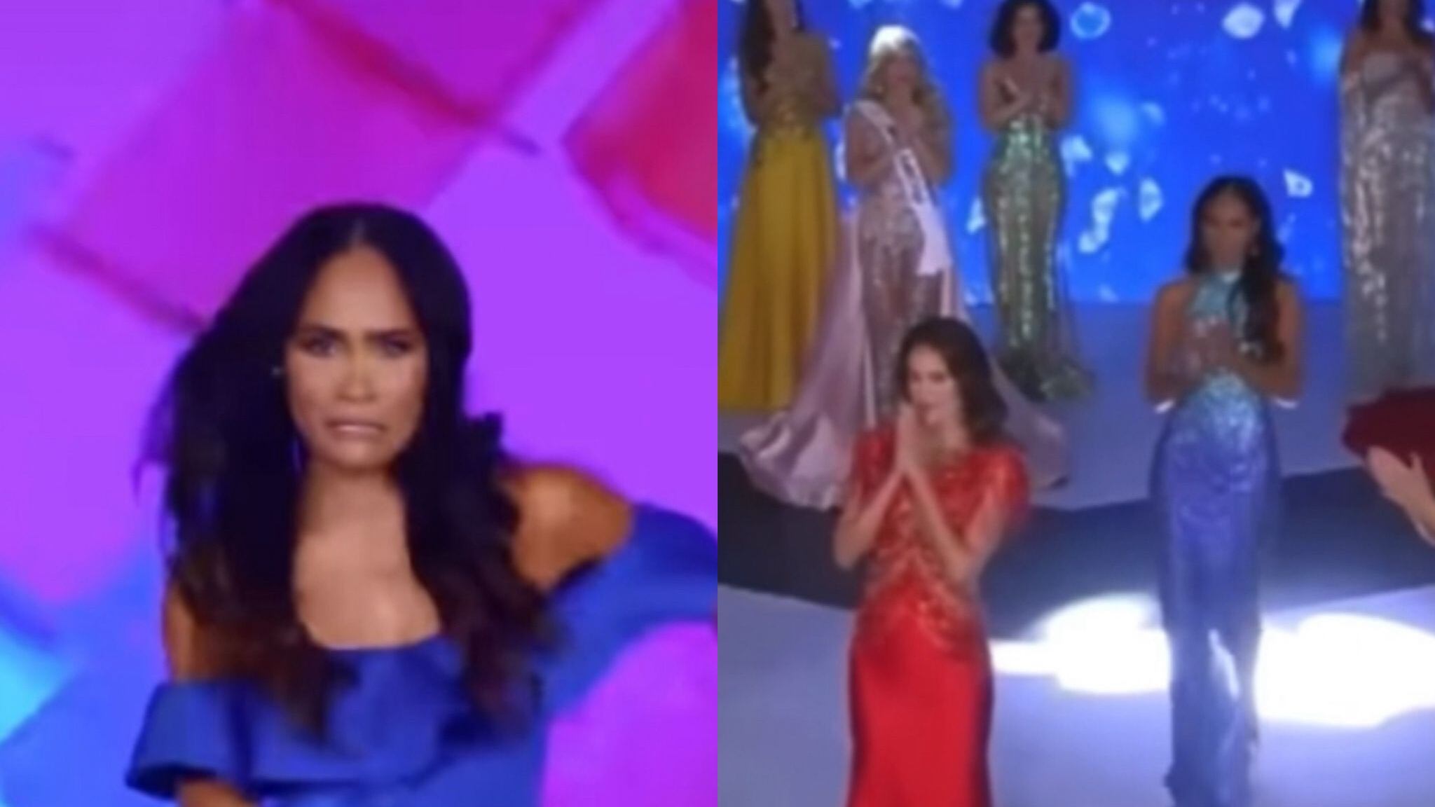 Momentos graciosos y hasta incómodos de Miss Santiago de Cuba; Yahima Mora.