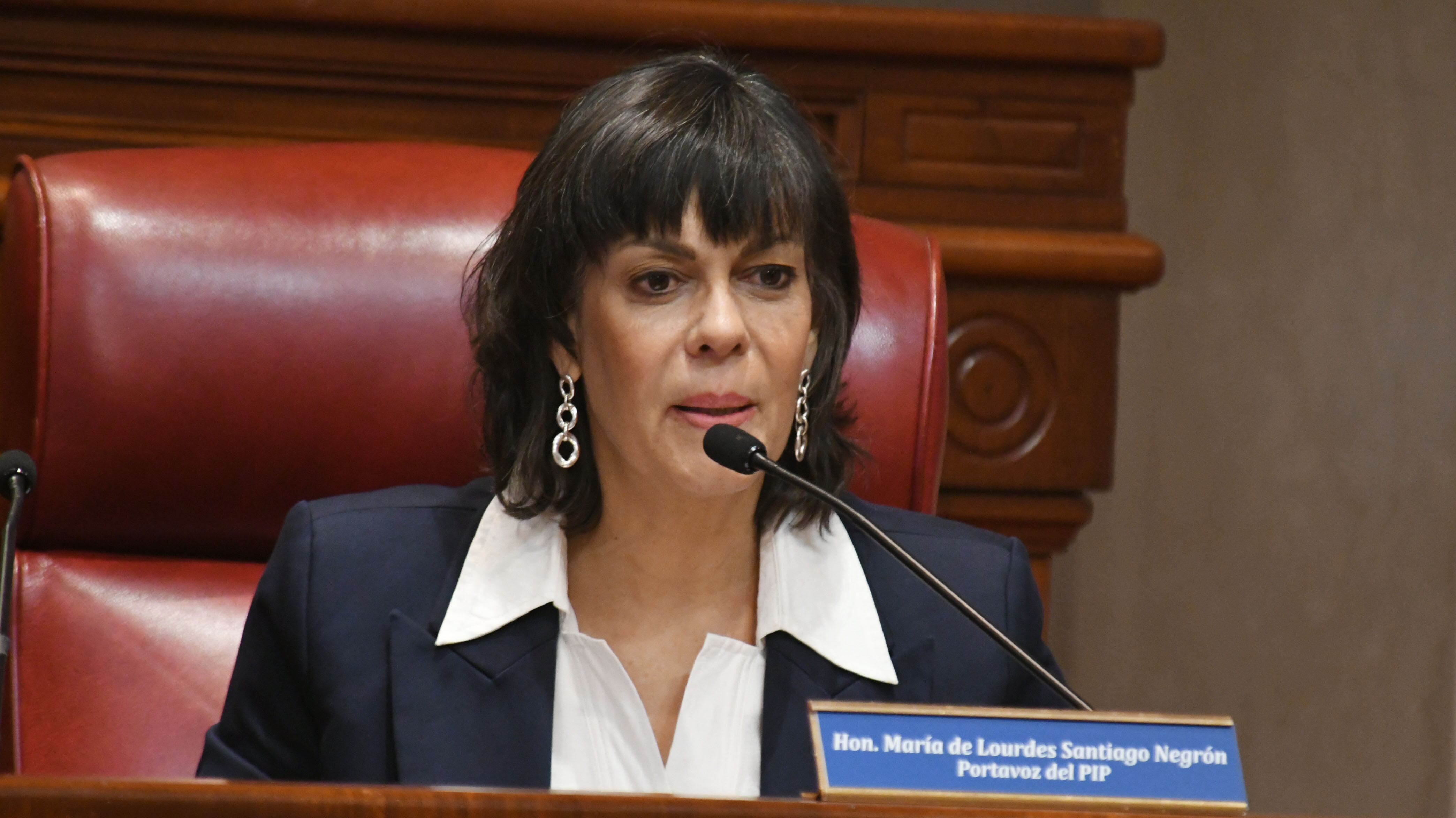 La Senadora Maria de Lourdes Santiago