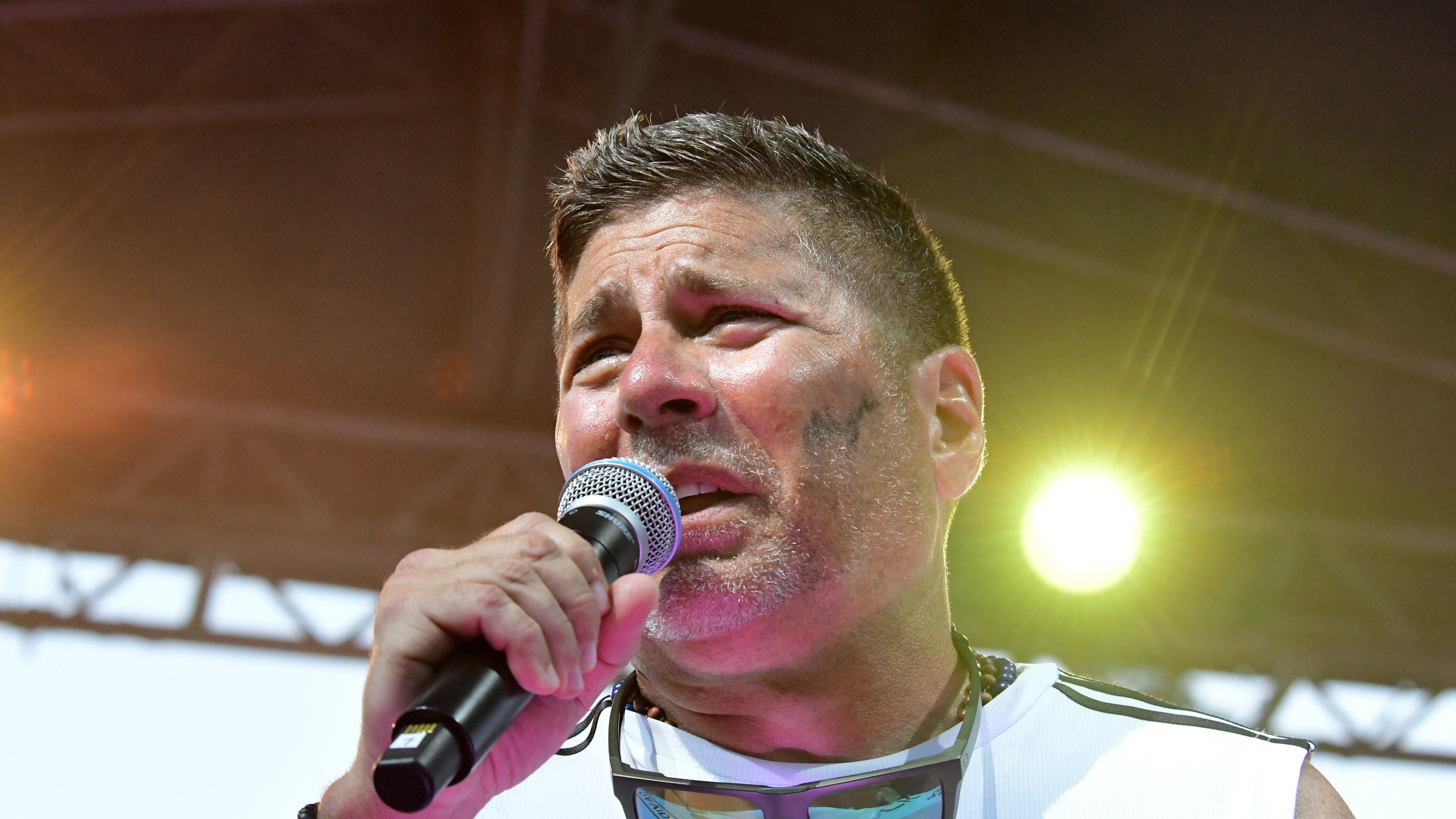 Raymond Arrieta. Cierre de la caminata Da Vida