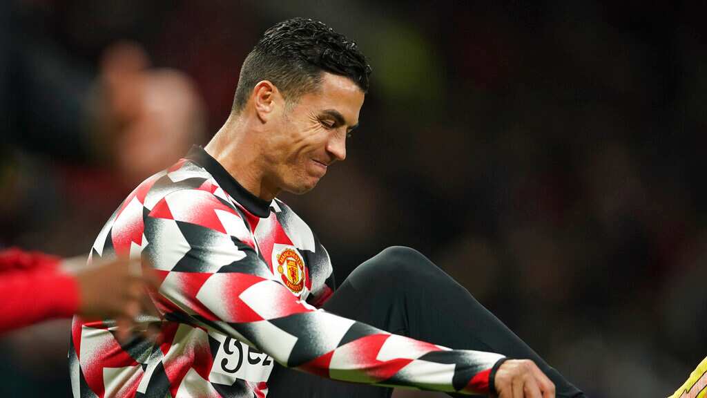 CR7 fue suspendido par el duelo de este sábado ante Chelsea.