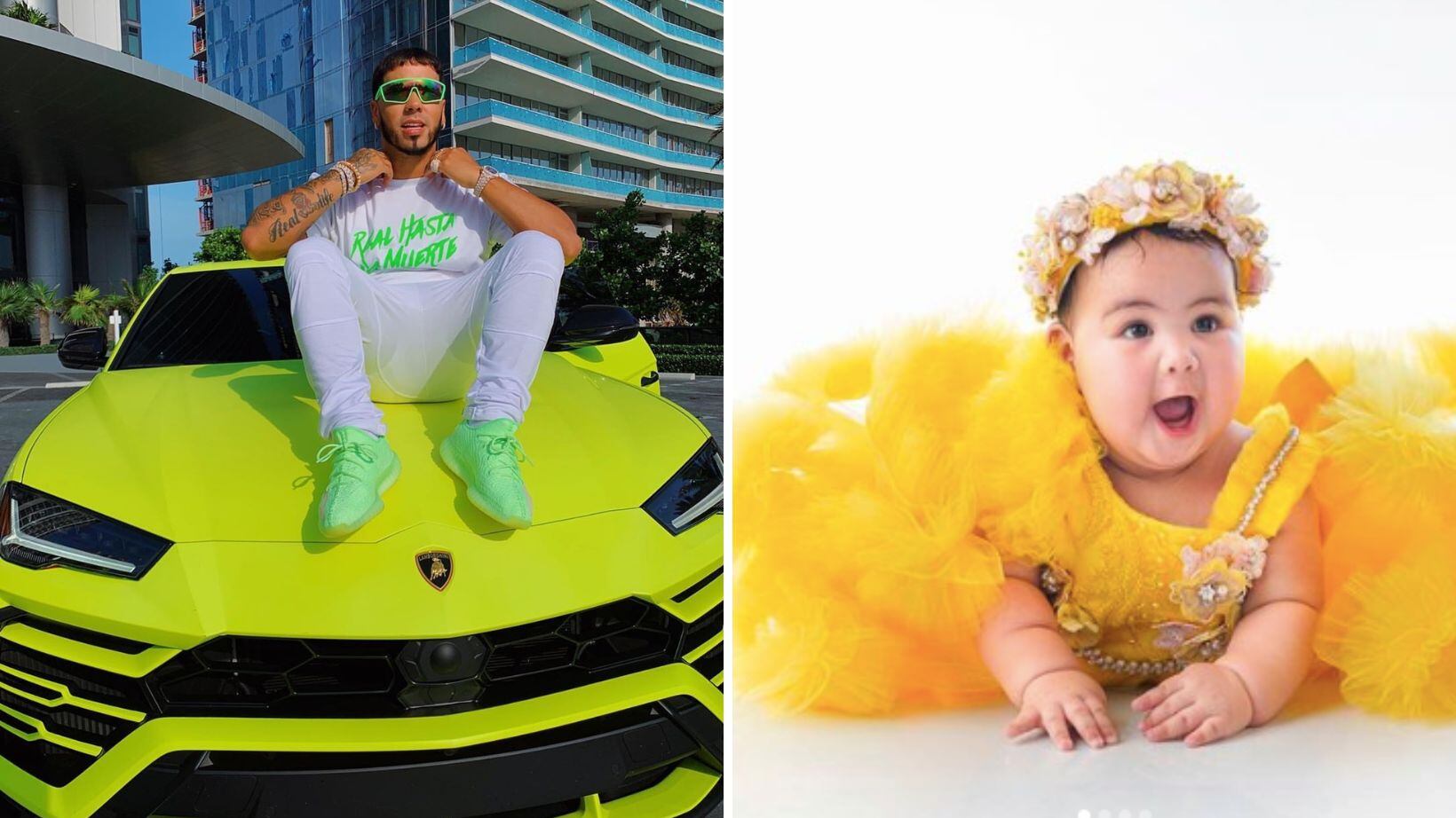 Su madre compartió una sesión de fotos de la bebé.