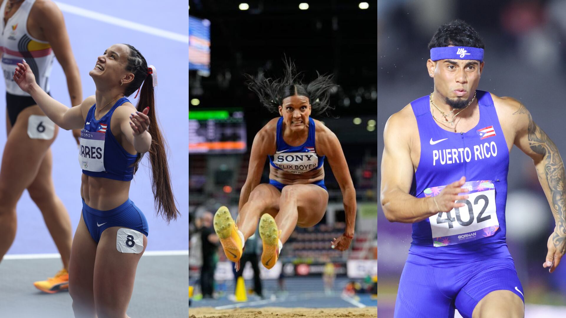 Boricuas compiten entre los mejores del mundo en atletismo bajo techo