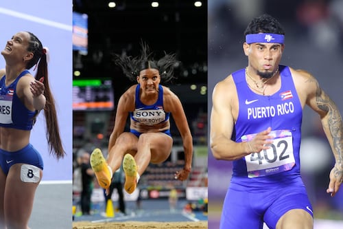 Boricuas compiten entre los mejores del mundo en atletismo bajo techo