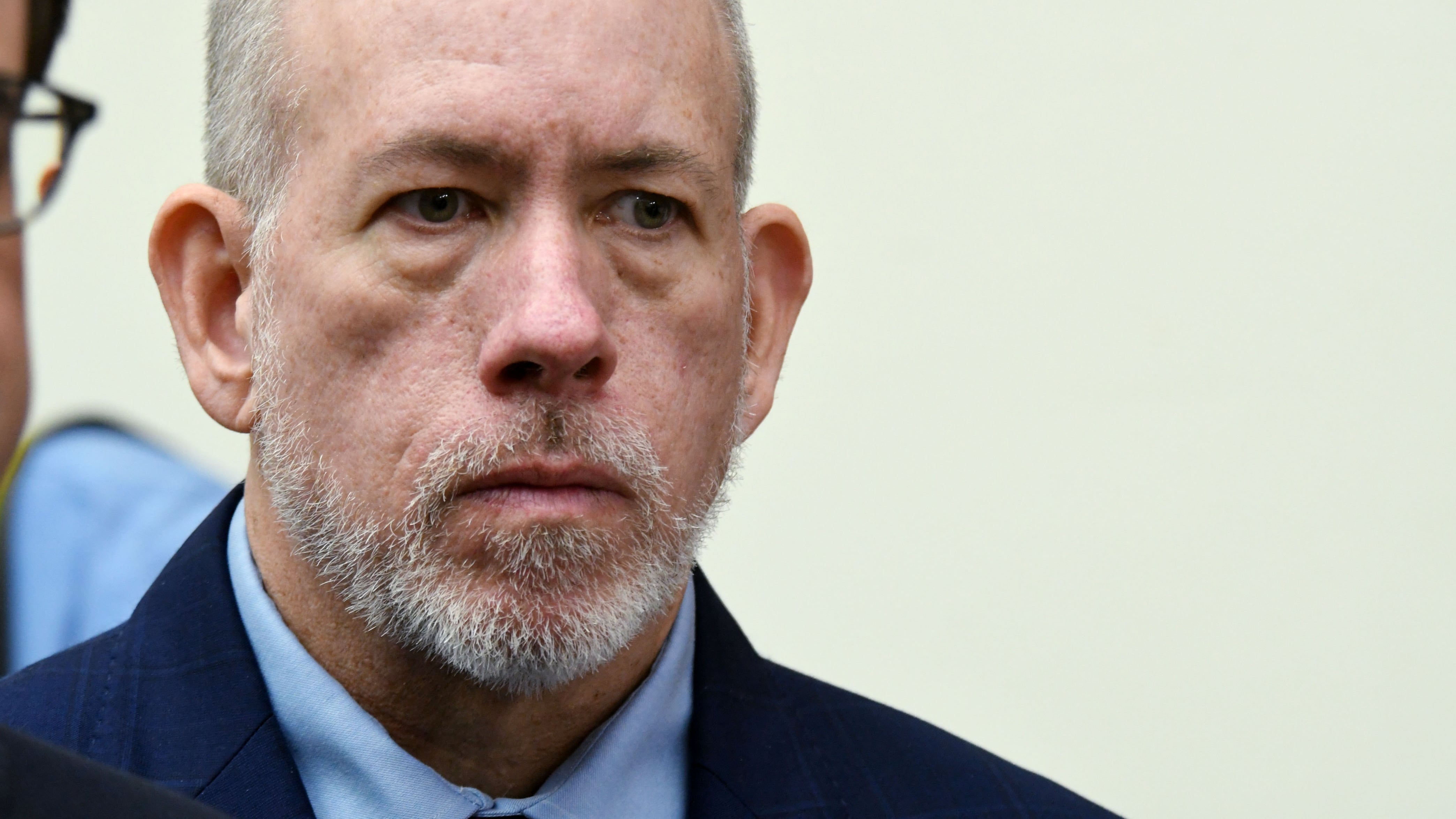 El General Arturo Garffer, Comisionado del Departamento de Seguridad Pública.