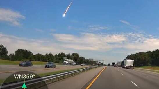 Una misteriosa bola de fuego atraviesa el cielo de EE. UU. y genera conmoción en varios estados