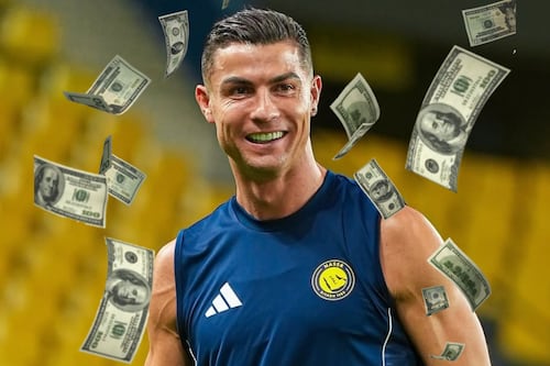 Cristiano Ronaldo se convierte en el futbolista más rico del mundo con más de 1,000 millones de dólares