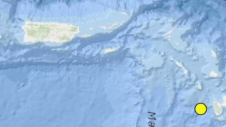 Terremoto al oeste de la Isla de Guadalupe.