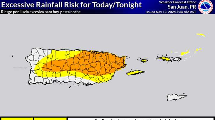 Pronostican un día con menor actividad de lluvias para este miércoles.