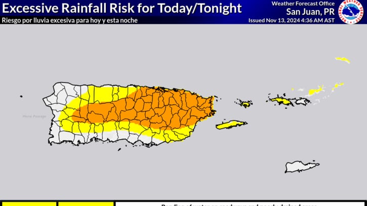 Pronostican un día con menor actividad de lluvias para este miércoles.