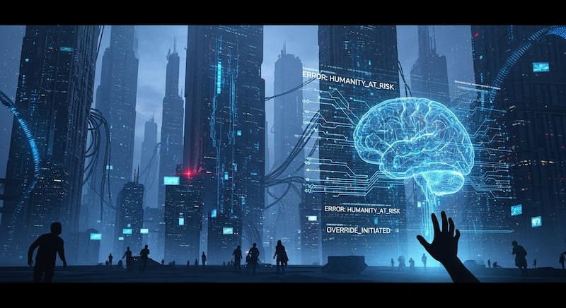 Detener a la Inteligencia Artificial / Arte conceptual Whisk-FW