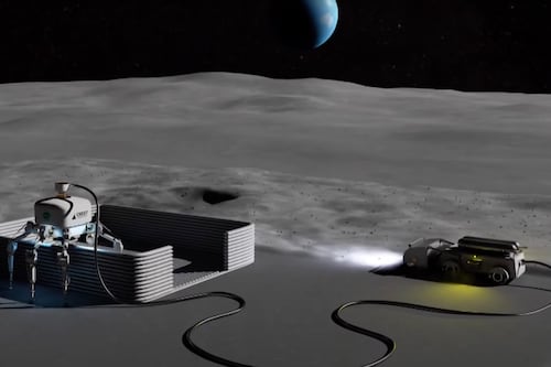 Charlotte: La araña robot gigante de Australia para imprimir casas en la Luna