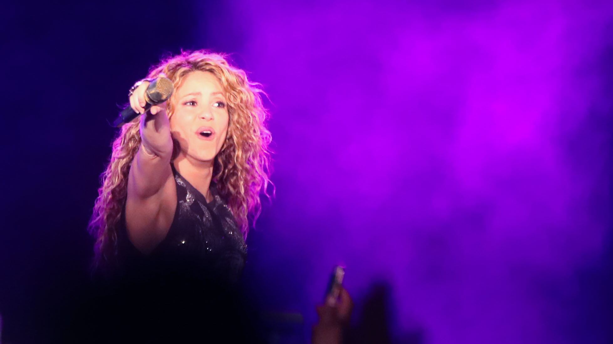 Shakira presenta el Dorado World Tour en Chile | 30 de Octubre del 2018/SANTIAGO 
La Cantante Colombiana Shakira, se presenta en el Estadio Nacional, presentando el Dorado World Tour en Chile. 
FOTO: AGENCIAUNO
