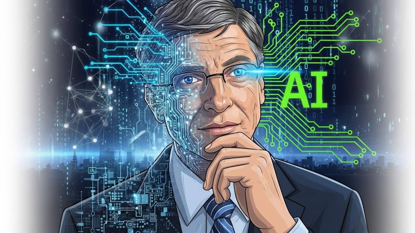 Bill Gates y la Inteligencia Artificial - Whisk/FW