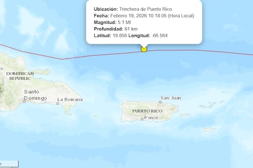¿Lo sentiste? Se reporta sismo al norte de la isla