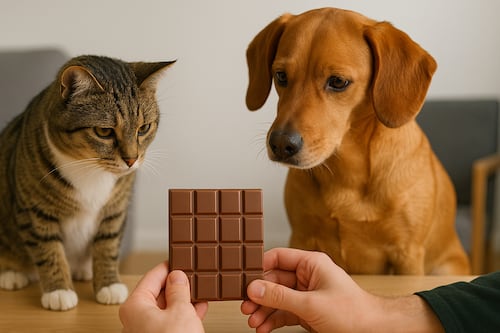 Veterinaria hace llamado a prevenir ingestión de chocolate en perros y gatos durante San Valentín