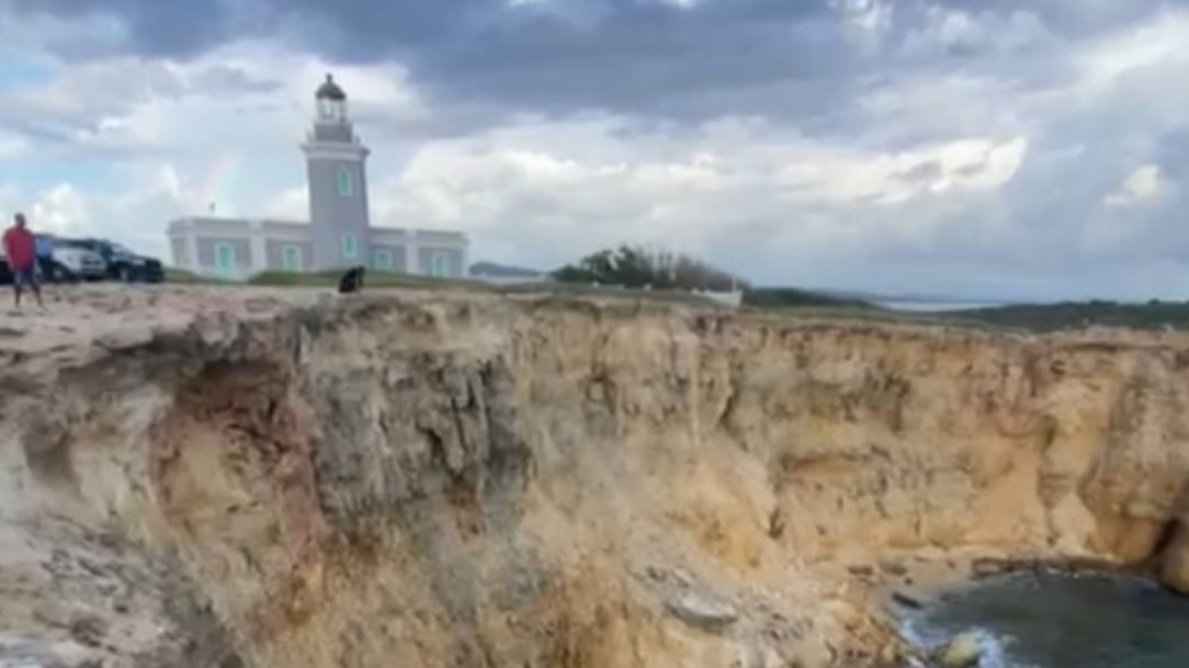 Zona del faro de Cabo Rojo.
