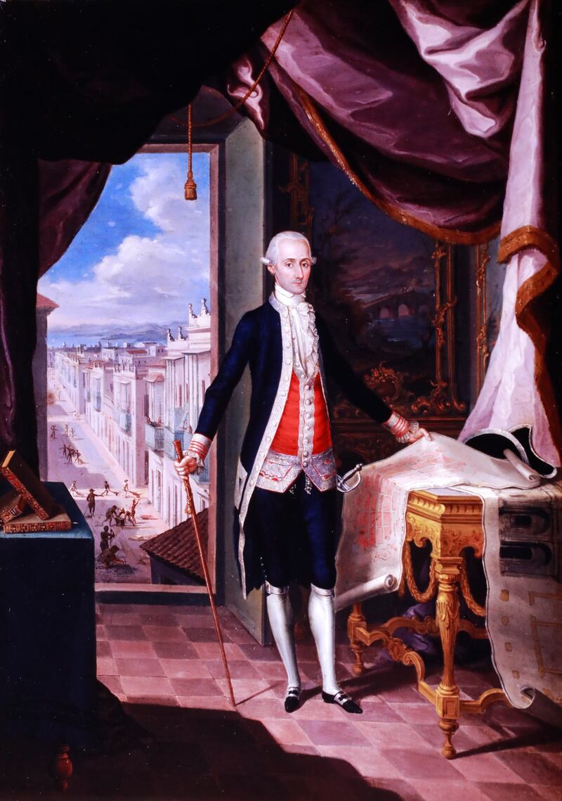 Gobernador Miguel Antonio de Ustáriz, de José Campeche
Cortesía de Jochi Melero