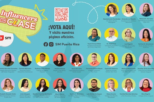 “Influencers con Clase” regresa para reconocer a los maestros que transforman vidas en Puerto Rico