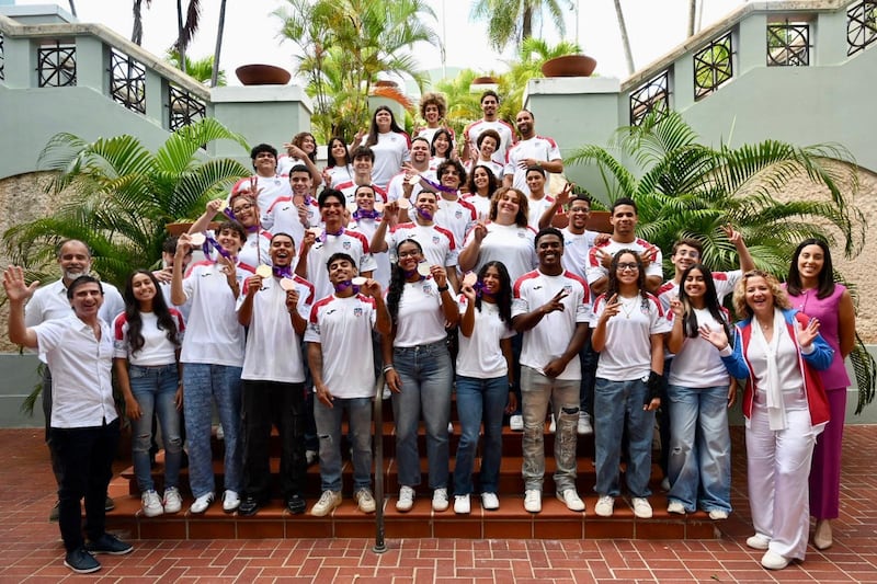 La delegación ganó 27 medallas.