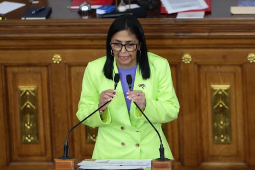 Delcy Rodríguez califica de “vergonzoso” agradecer ataque de Estados Unidos tras captura de Maduro