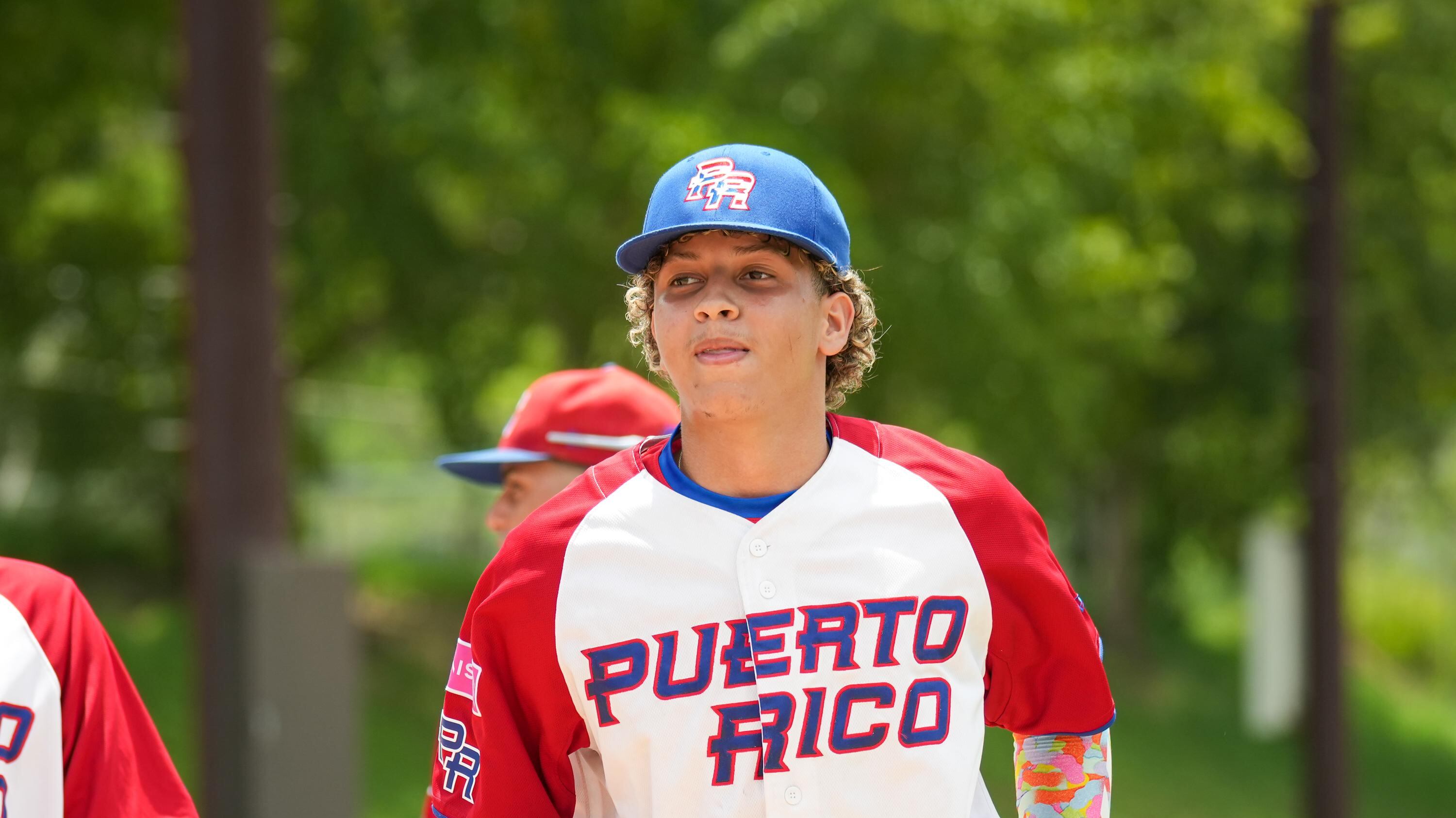 Alan Colón del Equipo Sub 15 de Puerto Rico.