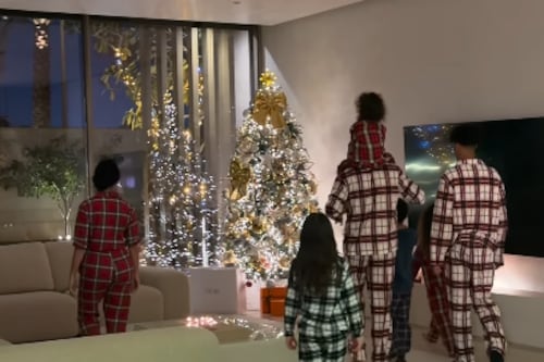 La Navidad más familiar de Cristiano Ronaldo en el Círculo Polar Ártico
