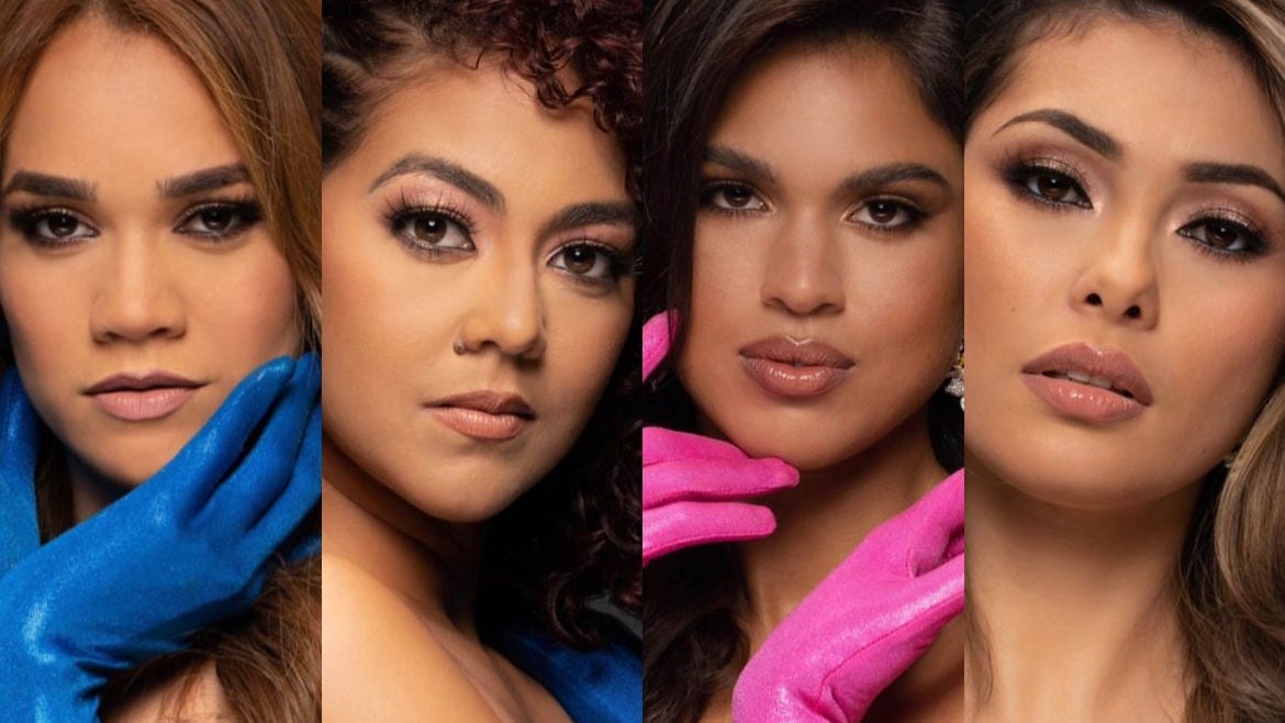 Miss Aguada, Miss Añasco, Miss Carolina y Miss Barceloneta.