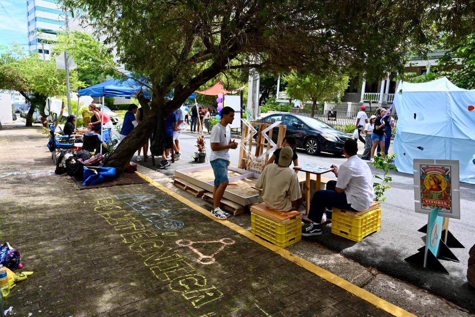 Celebran el Park(ing) Day 2025 en Santurce.