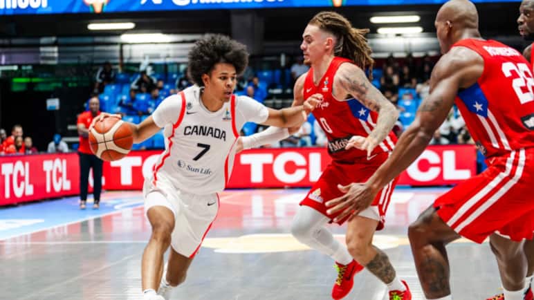 Puerto Rico cayó ante Canadá por el liderato del Grupo B del Americup.