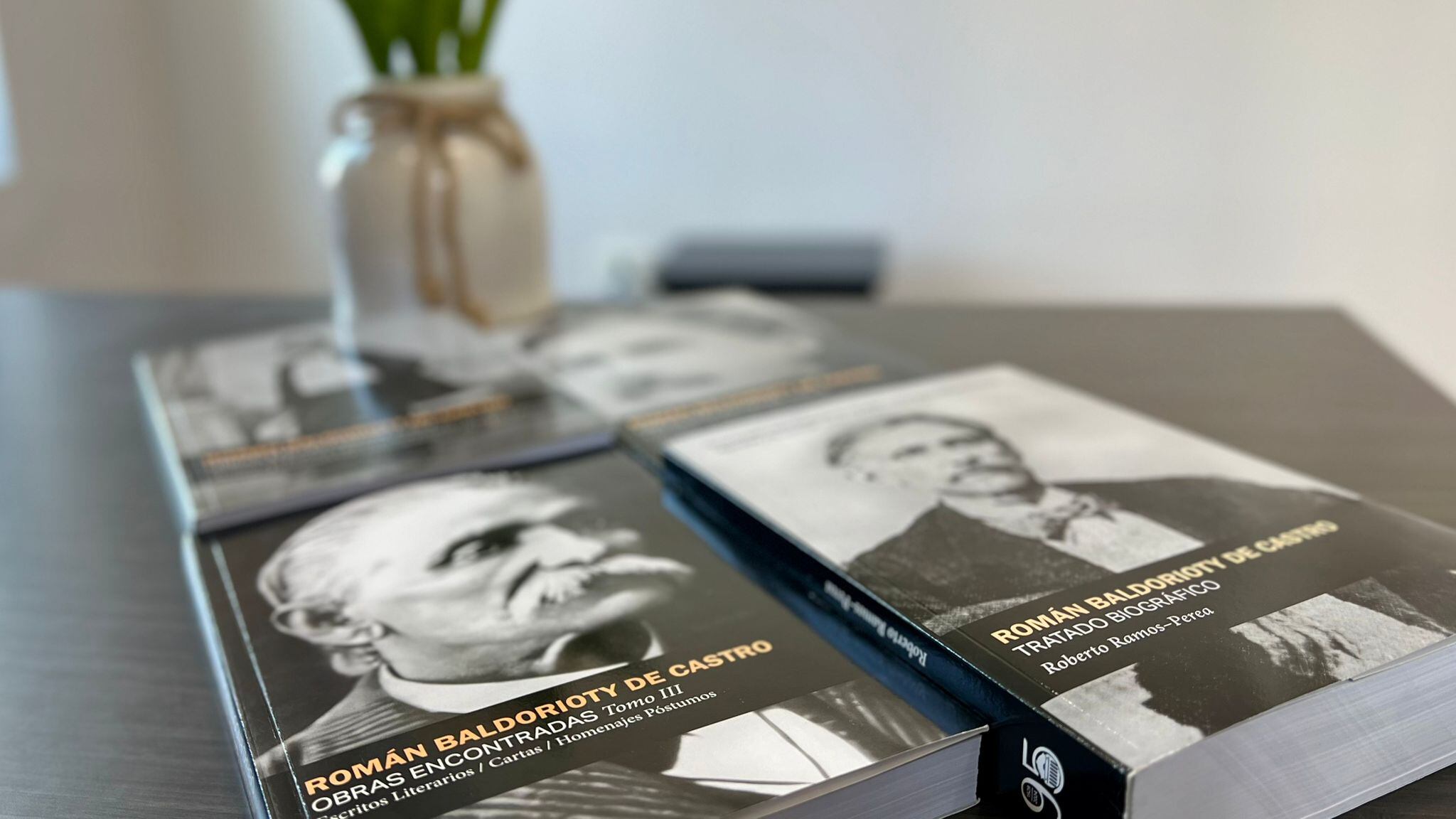 “Román Baldorioty de Castro: Obras Encontradas” (Tomos I, II y III) y “Tratado Biográfico".