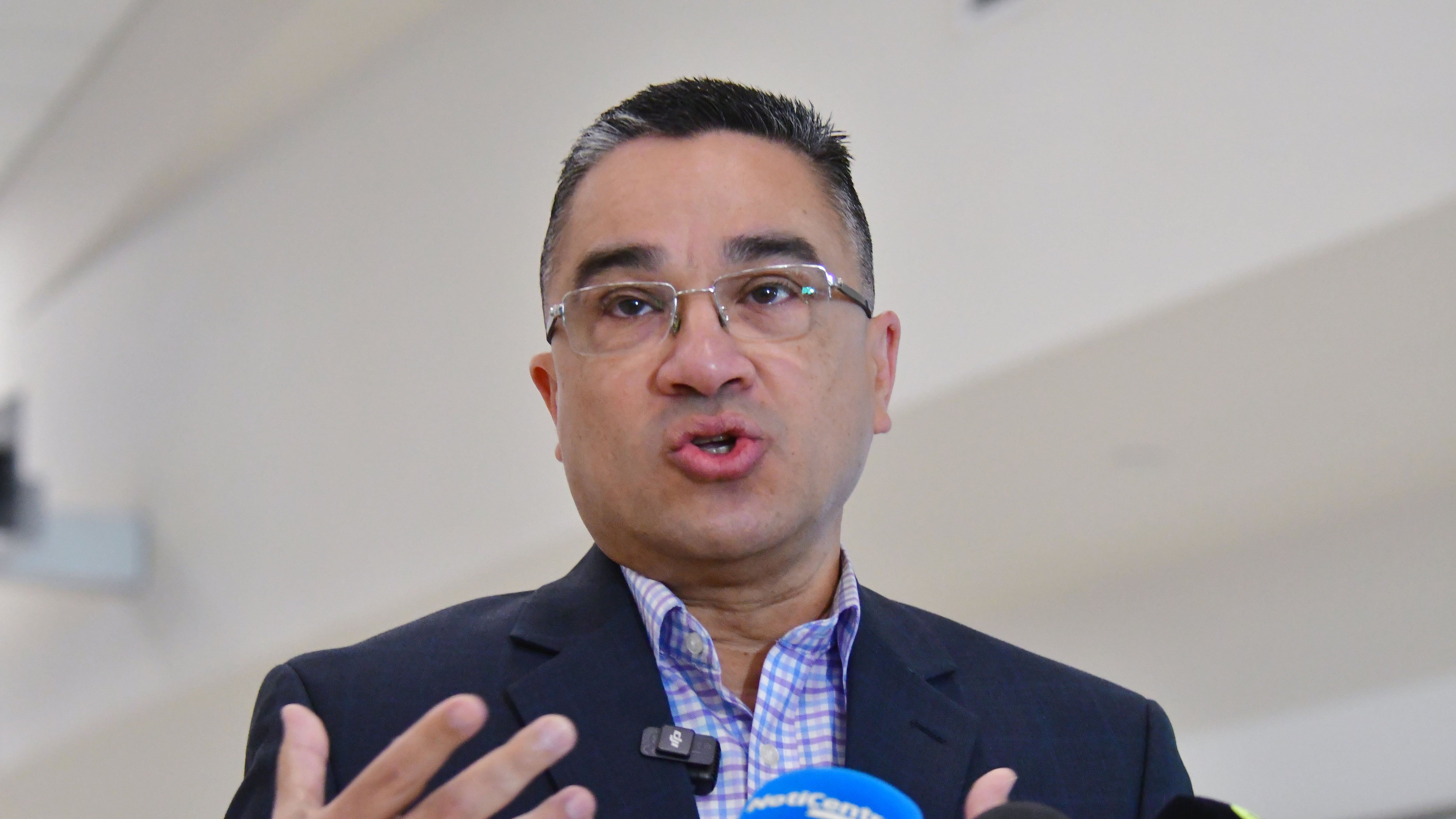 El director de operaciones de Aerostar, Nelman Nevárez