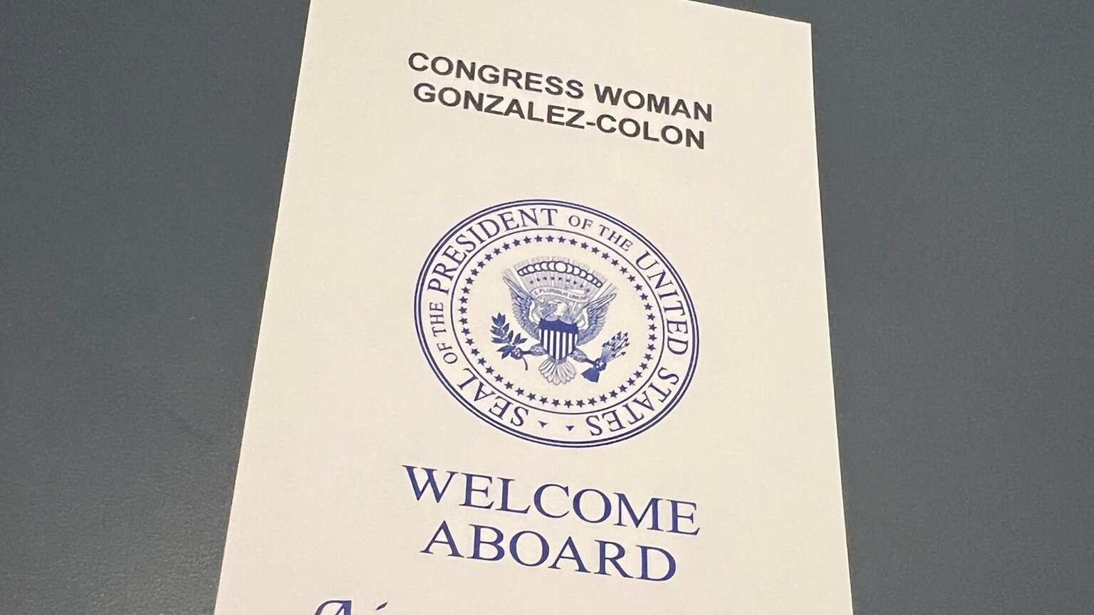 Air Force One / Jenniffer González