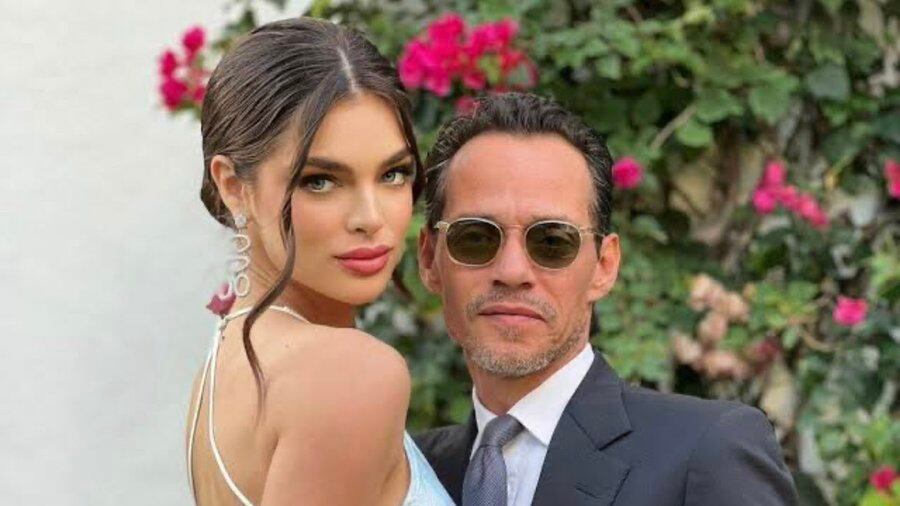 Marc Anthony y Nadia Ferreira