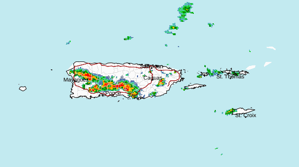 municipios bajo advertencia de inundaciones
