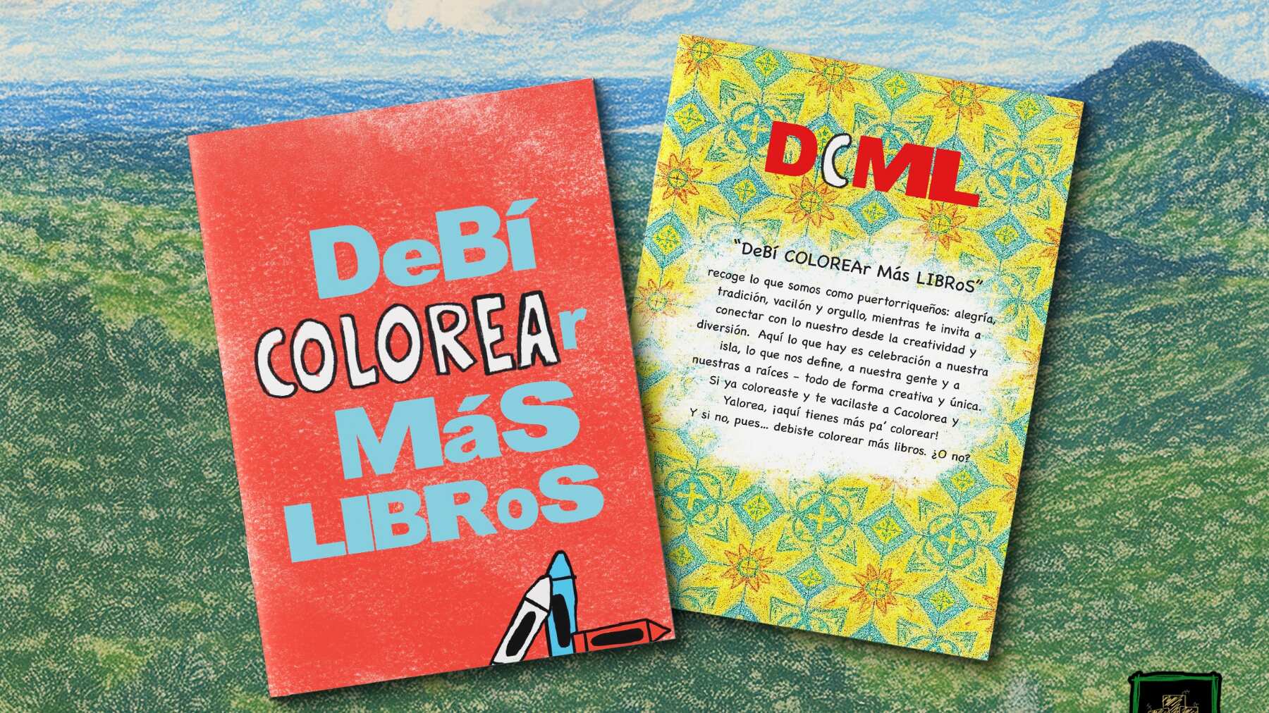"DeBí COLOREAr MáS LIBRoS" está inspirando en la cultura boricua.