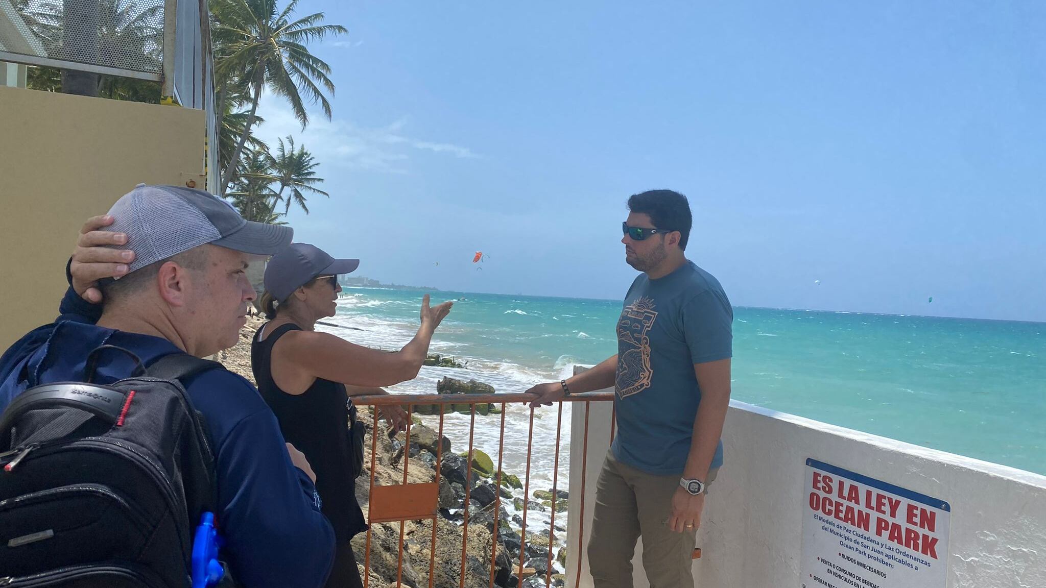 Manuel Calderon Cerame, portavoz del Partido Popular Democrático (PPD) en la Legislatura Municipal de San Juan