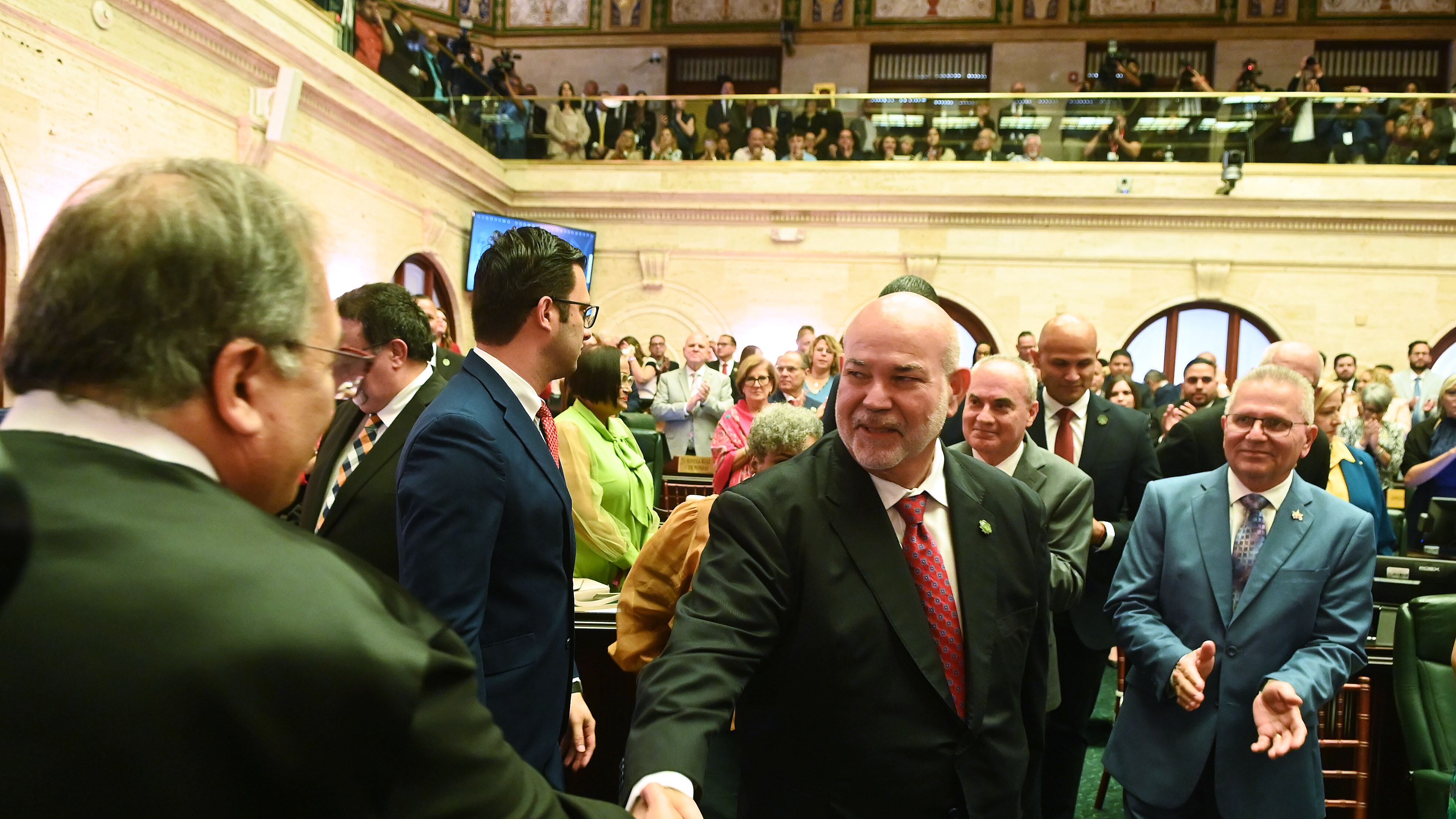 Inauguración de la Cámara de representantes.