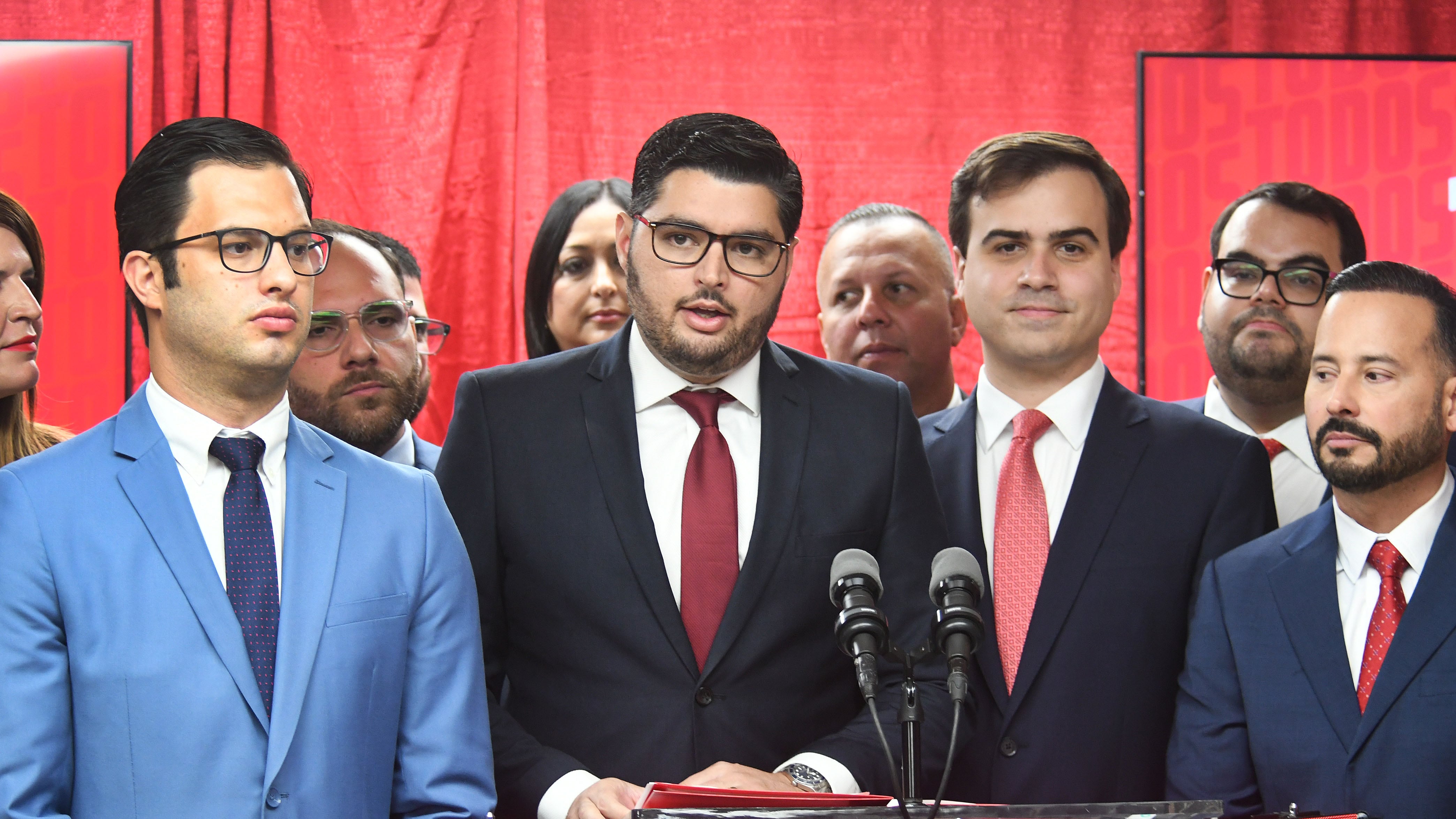 El Secretario General del PPD, Manuel Calderón Cerrame.