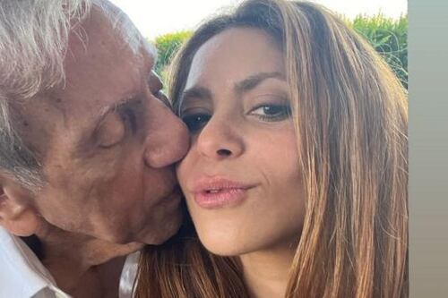 William Meberak, padre de Shakira, reaparece recuperado de salud en Barcelona